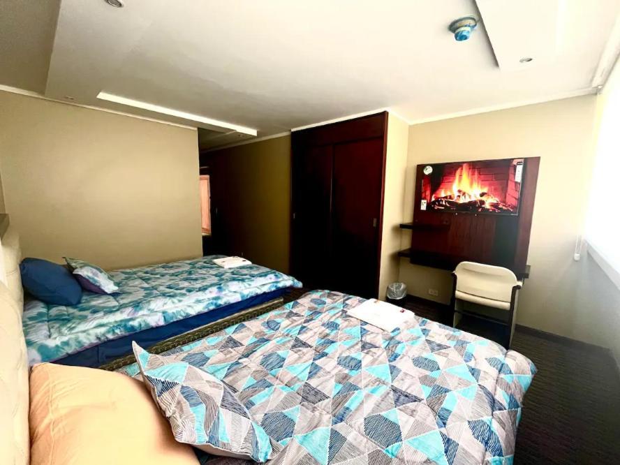 1420 Lujosa Habitacion - Hotel Akros Quito Bagian luar foto
